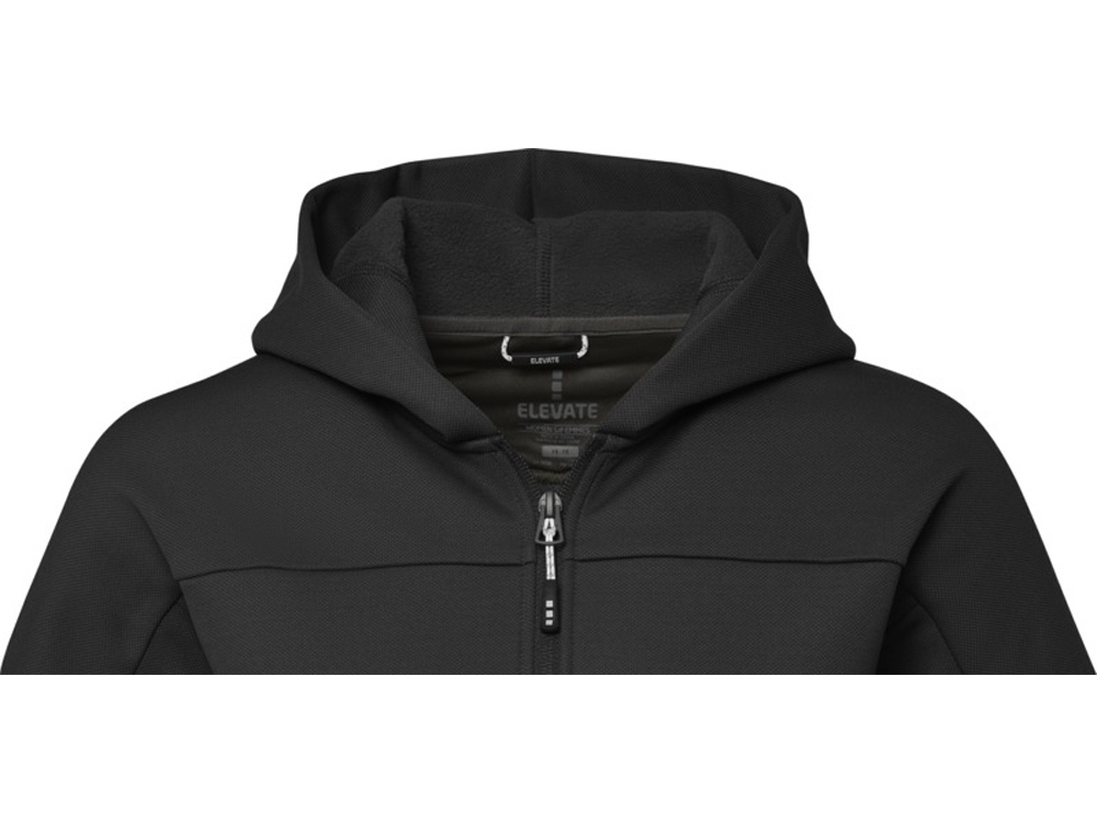 Женская спортивная трикотажная куртка Nubia на молнии, черный-3