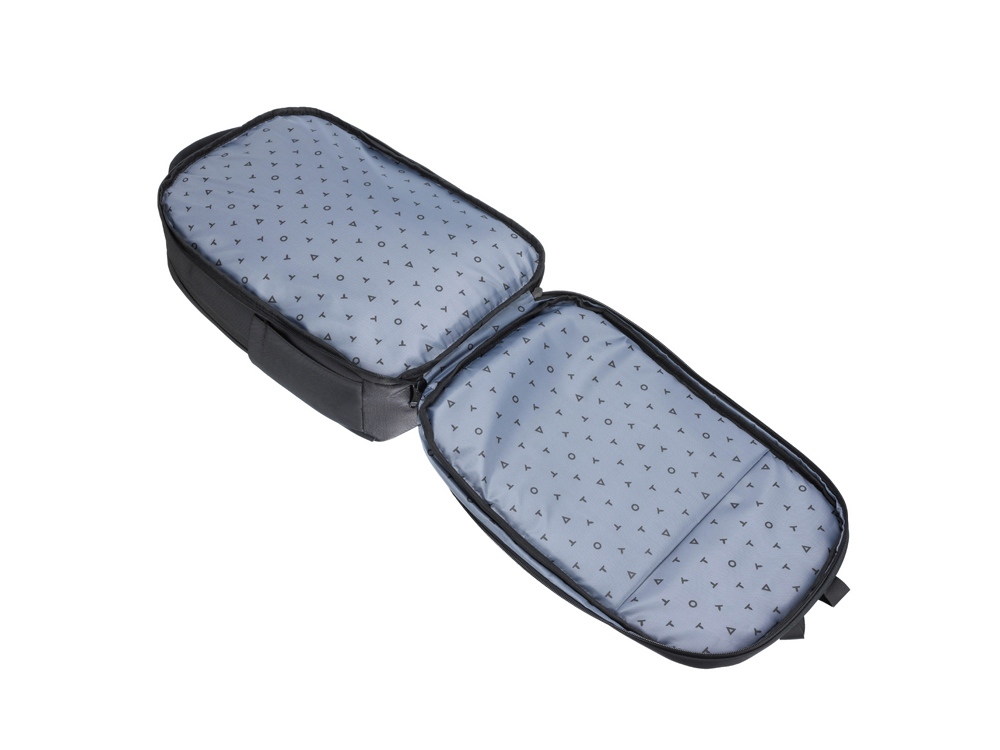 Рюкзак TORBER ВОЯЖ с отделением для ноутбука 18'', черный, полиэстер 900D, 34х16х47 см, 20 л-4