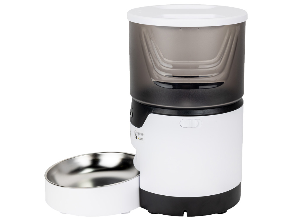 Умная Wi-Fi кормушка IoT Pet Feeder, 3000 мл, белый/черный-2
