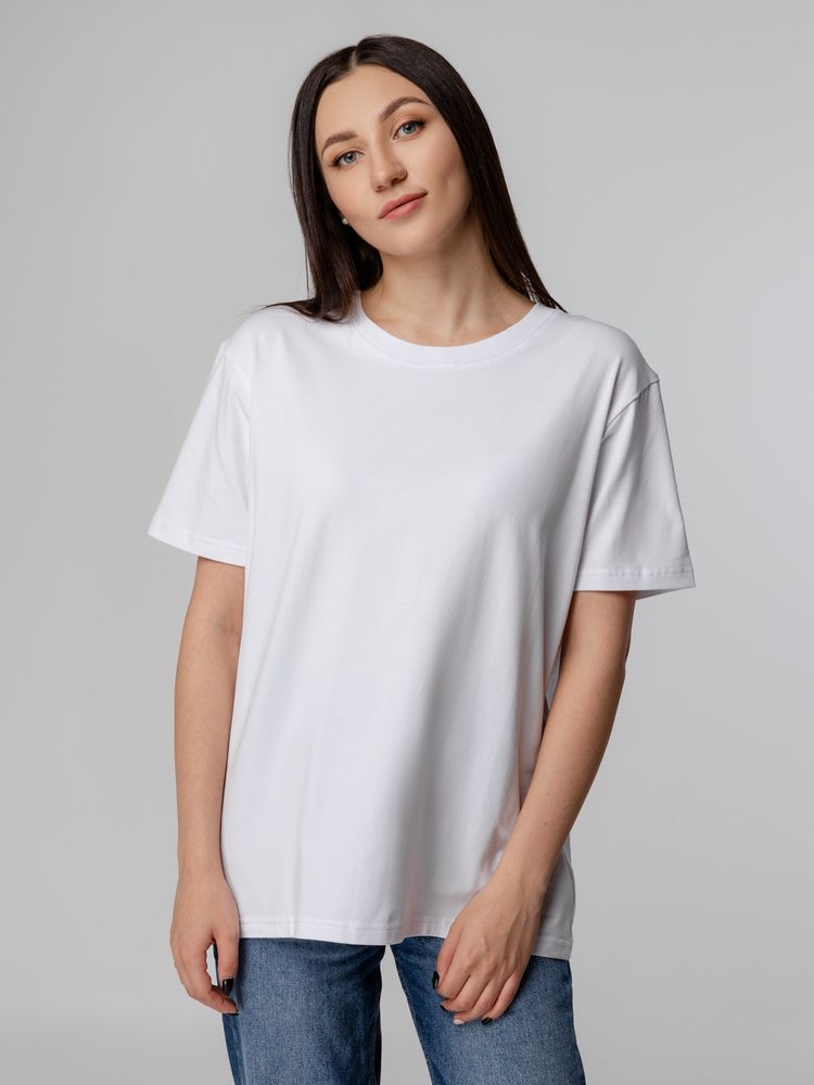 Футболка унисекс Tervu, белая-0