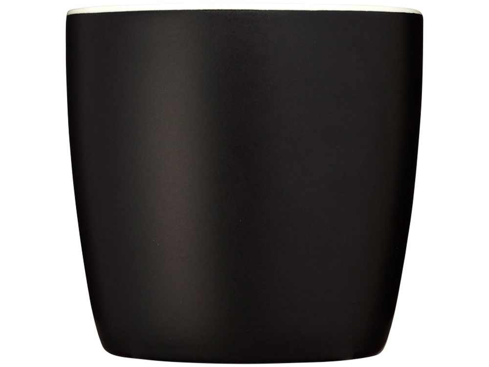 Керамическая чашка Riviera, черный/белый-1