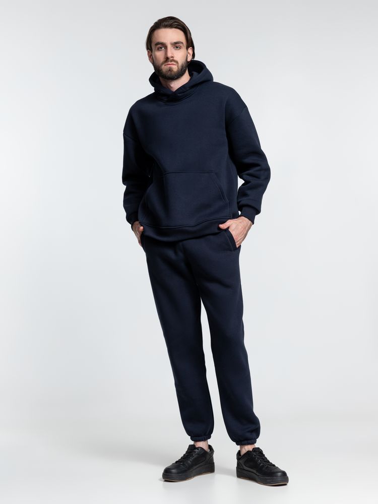 Худи Kulonga Oversize, темно-синее (кобальт)-4