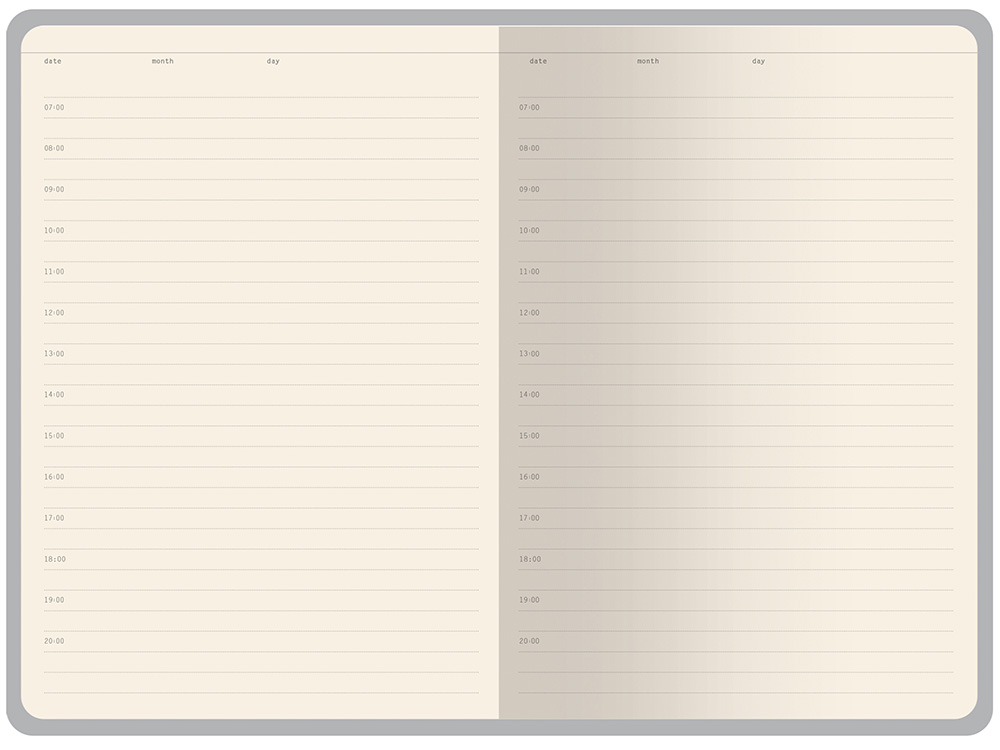 Ежедневник недатированный с магнитным клапаном А5 Venezia, темно-синий-4