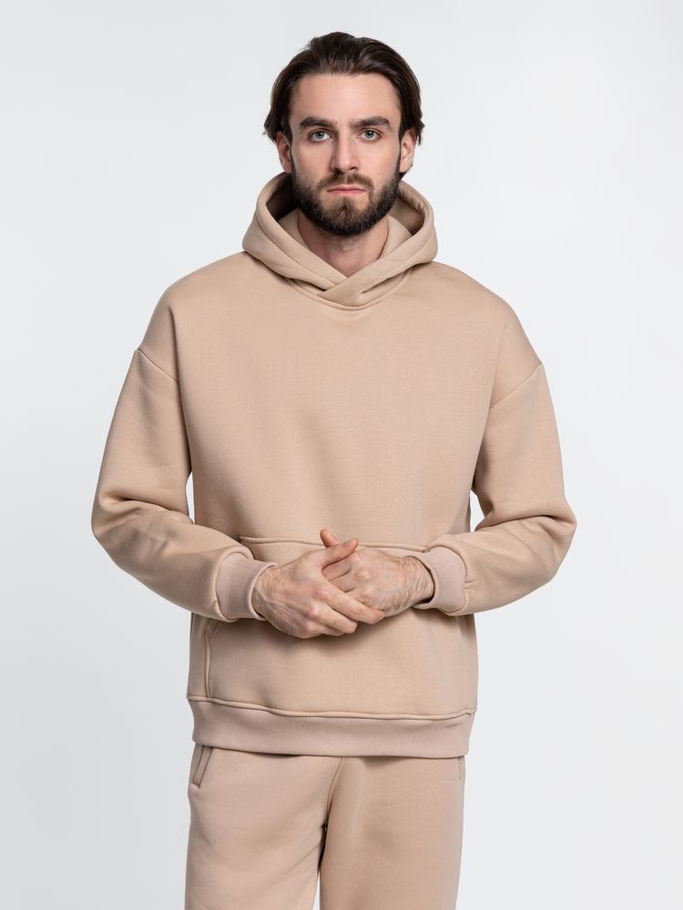 Худи Kulonga Oversize, бежевое-8