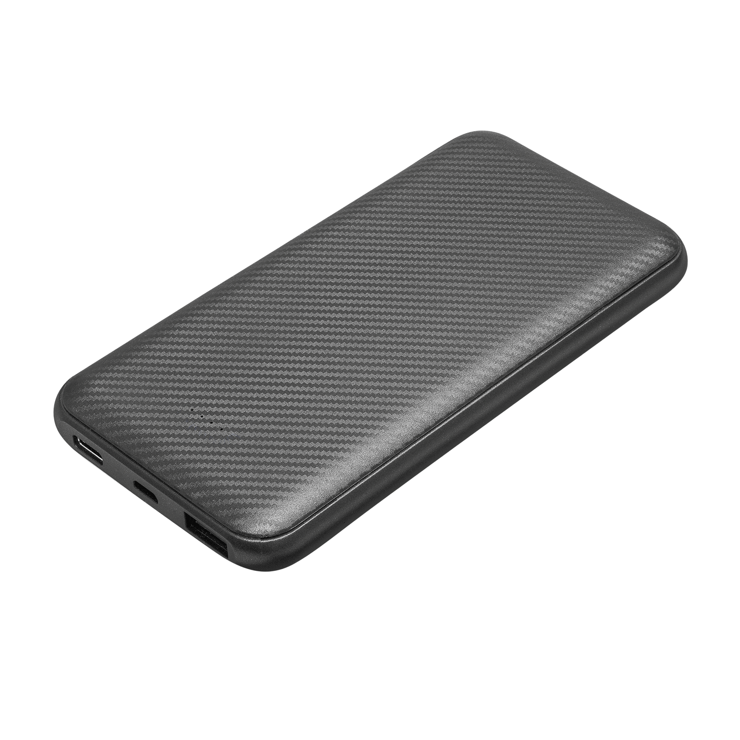 Внешний аккумулятор Carbon PB 10000 mAh, графитовый металлик-0