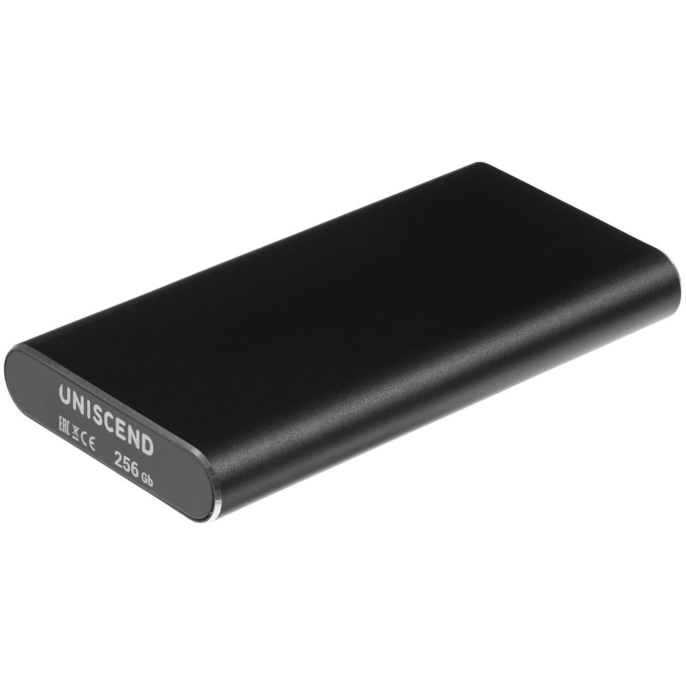 Портативный внешний диск SSD Uniscend Drop, 256 Гб, черный, без футляра-1