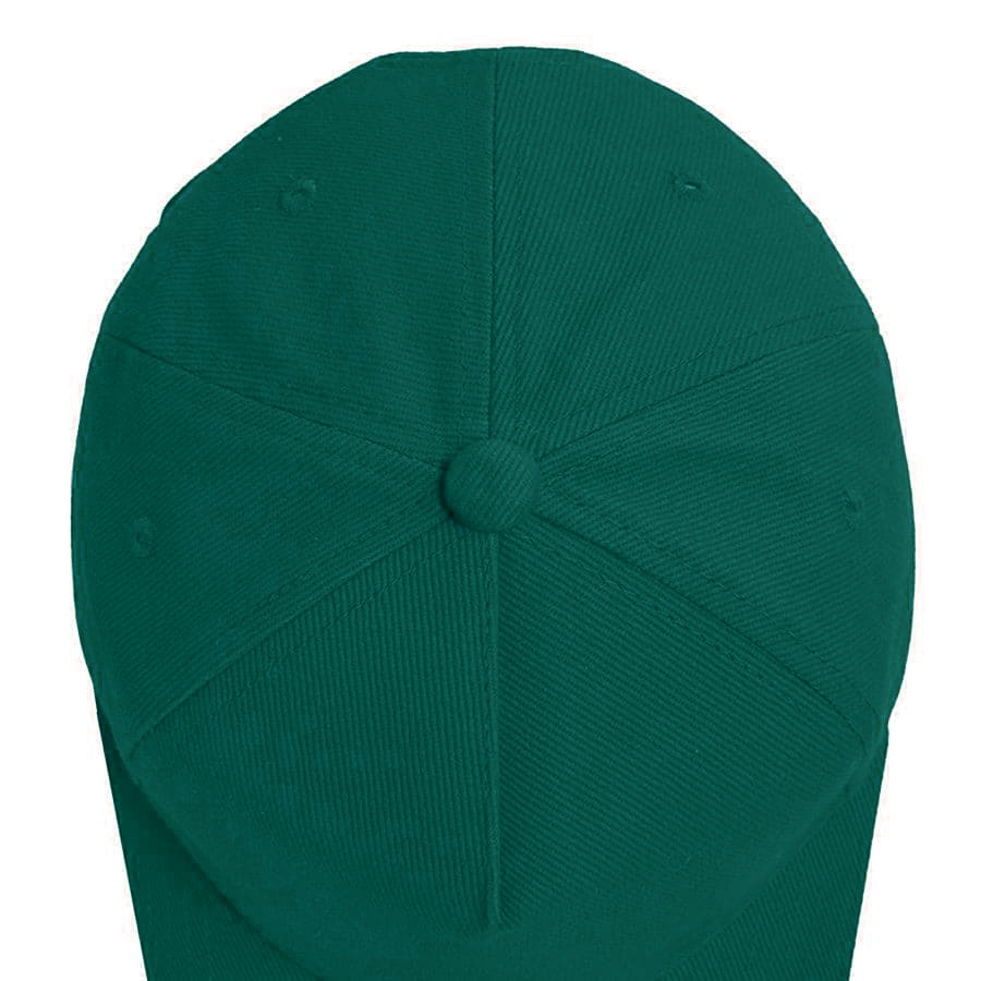 Бейсболка BOSTON, 5 клиньев, металлическая застежка, темно-зелёный-5