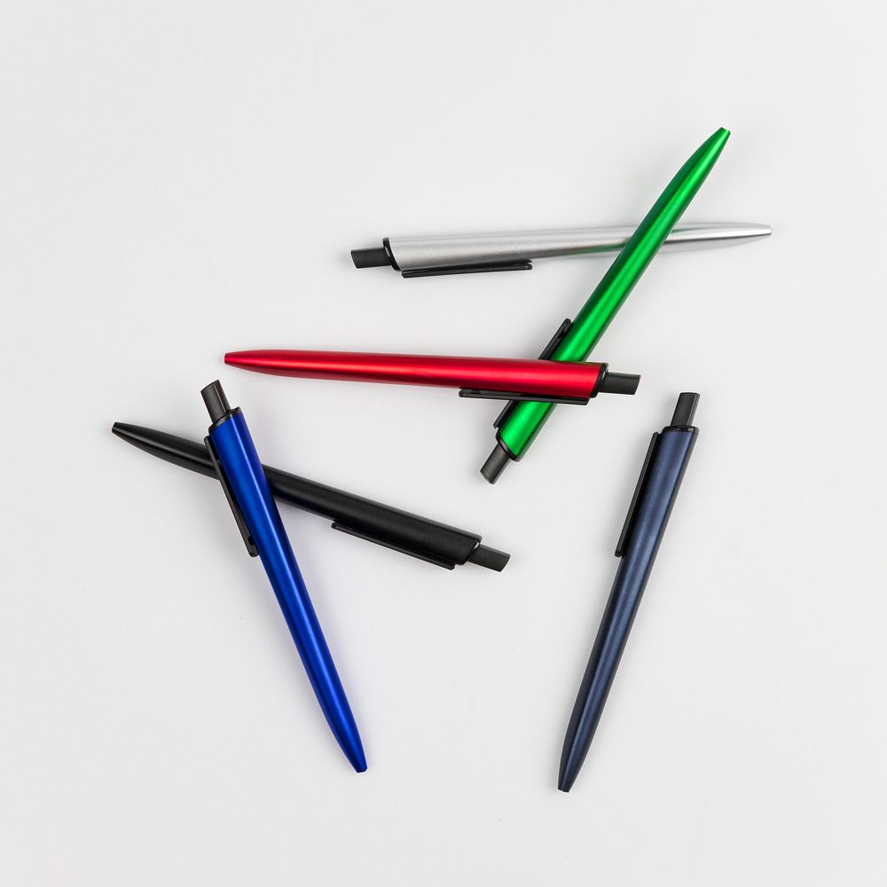 Ручка шариковая Informa, металлик, зеленая-2