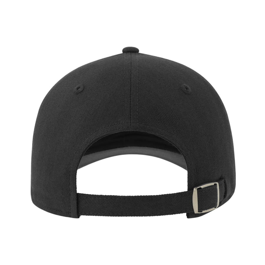 Бейсболка LIBERTY SANDWICH-S 270, 6 клиньев, металлическая застежка, черный-6