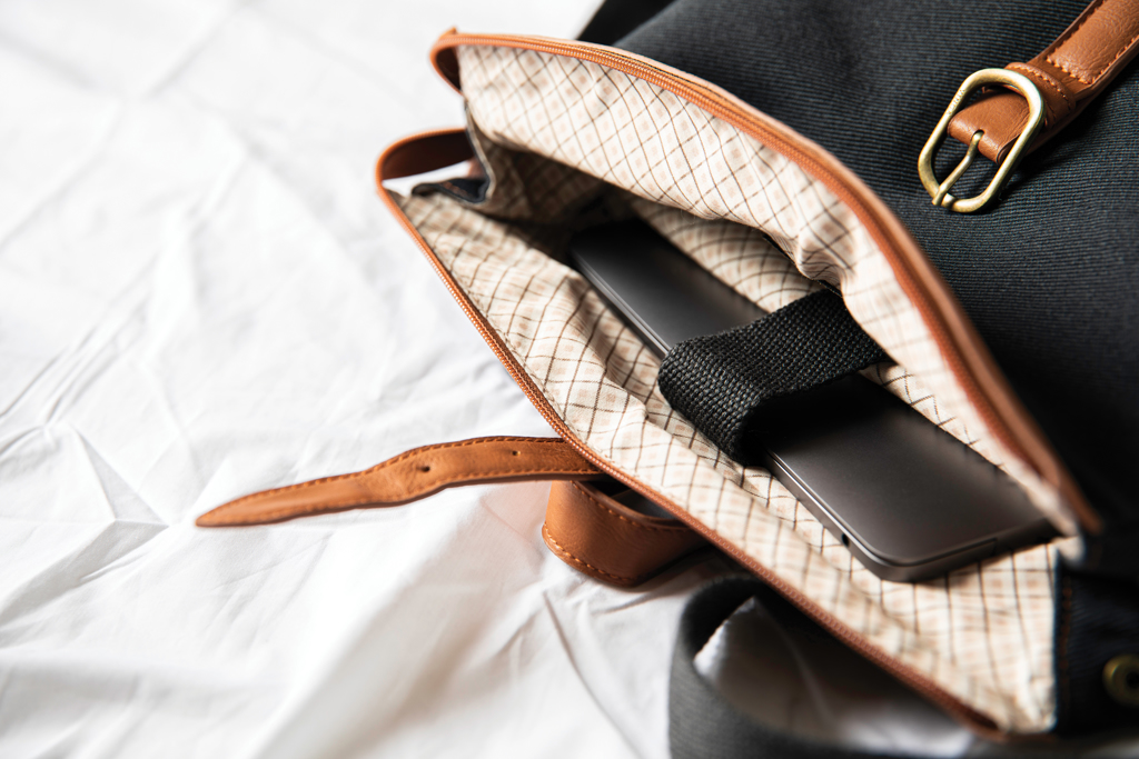 Рюкзак VINGA Sloane из rPET серый-6