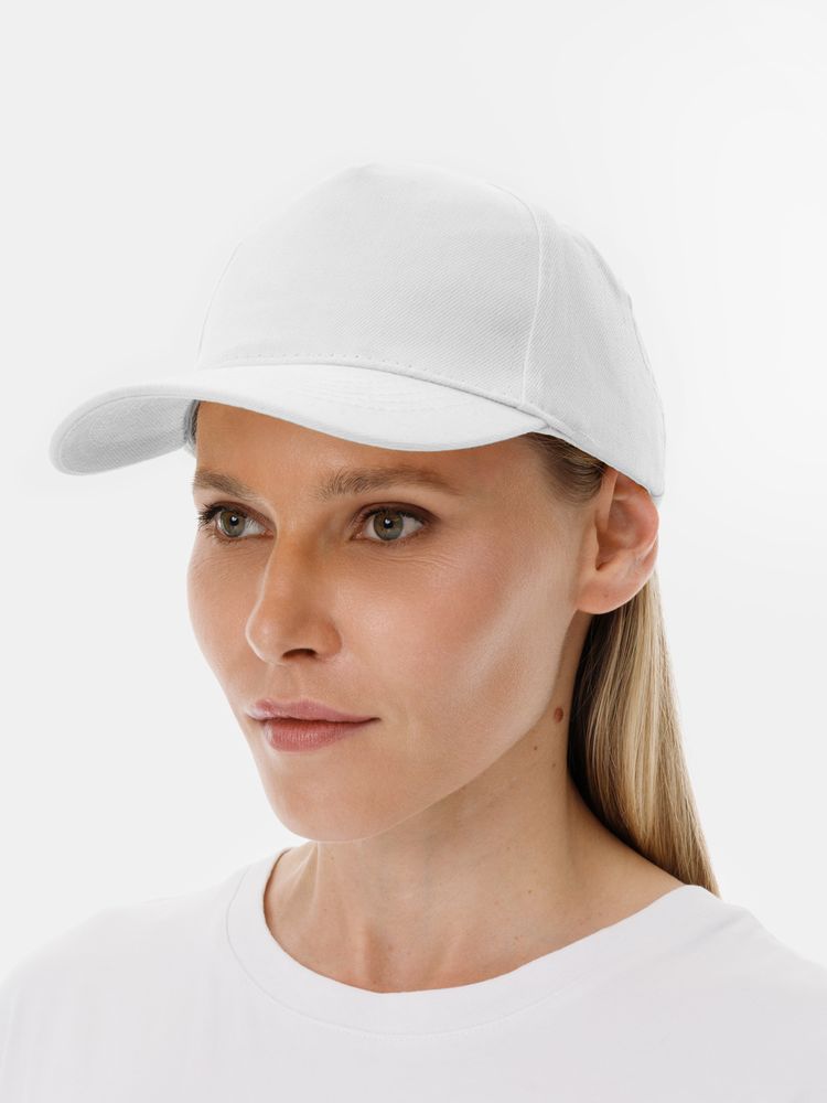 Бейсболка Long Beach, белая-2
