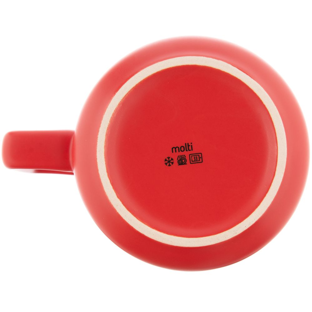 Чашка Jumbo, ver.2, матовая, красная-3