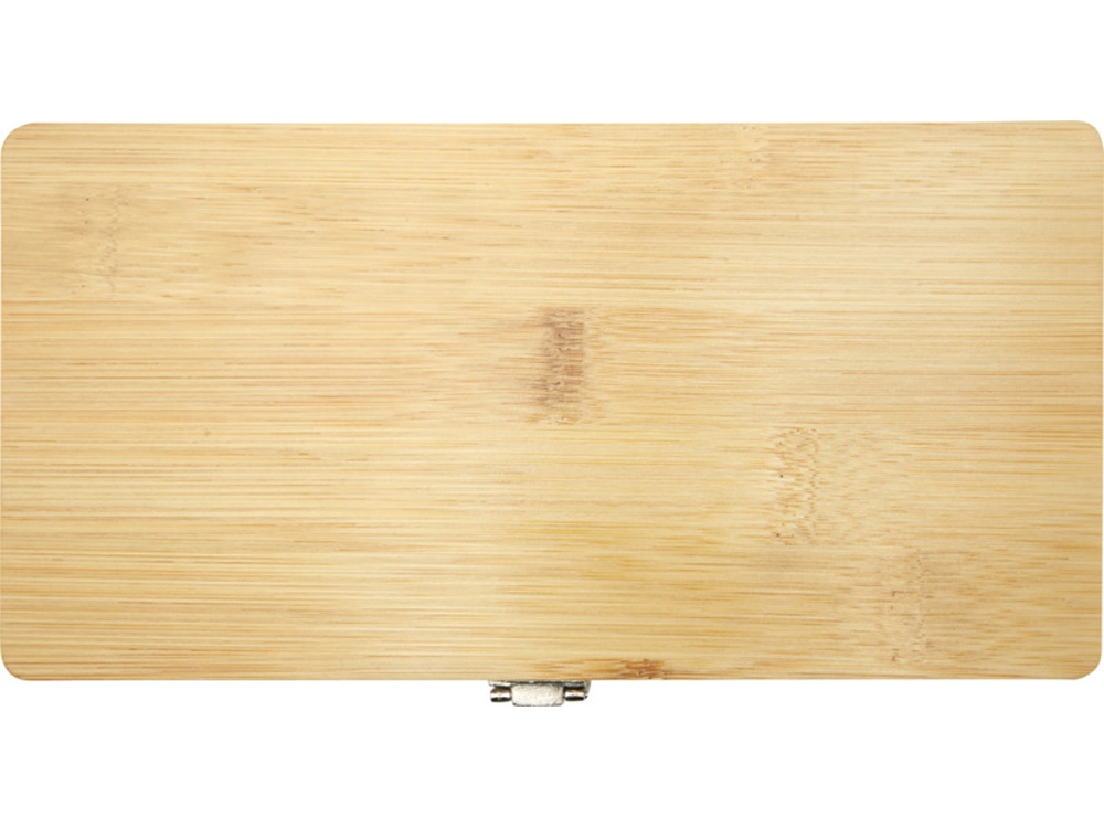 Набор инструментов Rivet из 19 предметов из бамбука/переработанной пластмассы - Натуральный-1