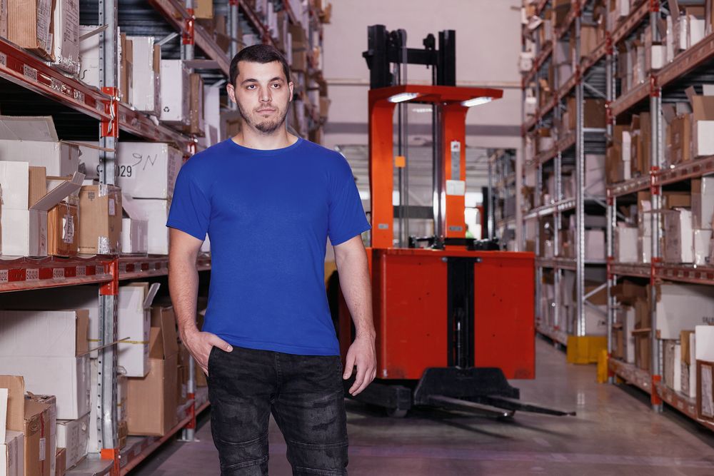 Футболка унисекс T-Bolka 180, бирюзовая-2