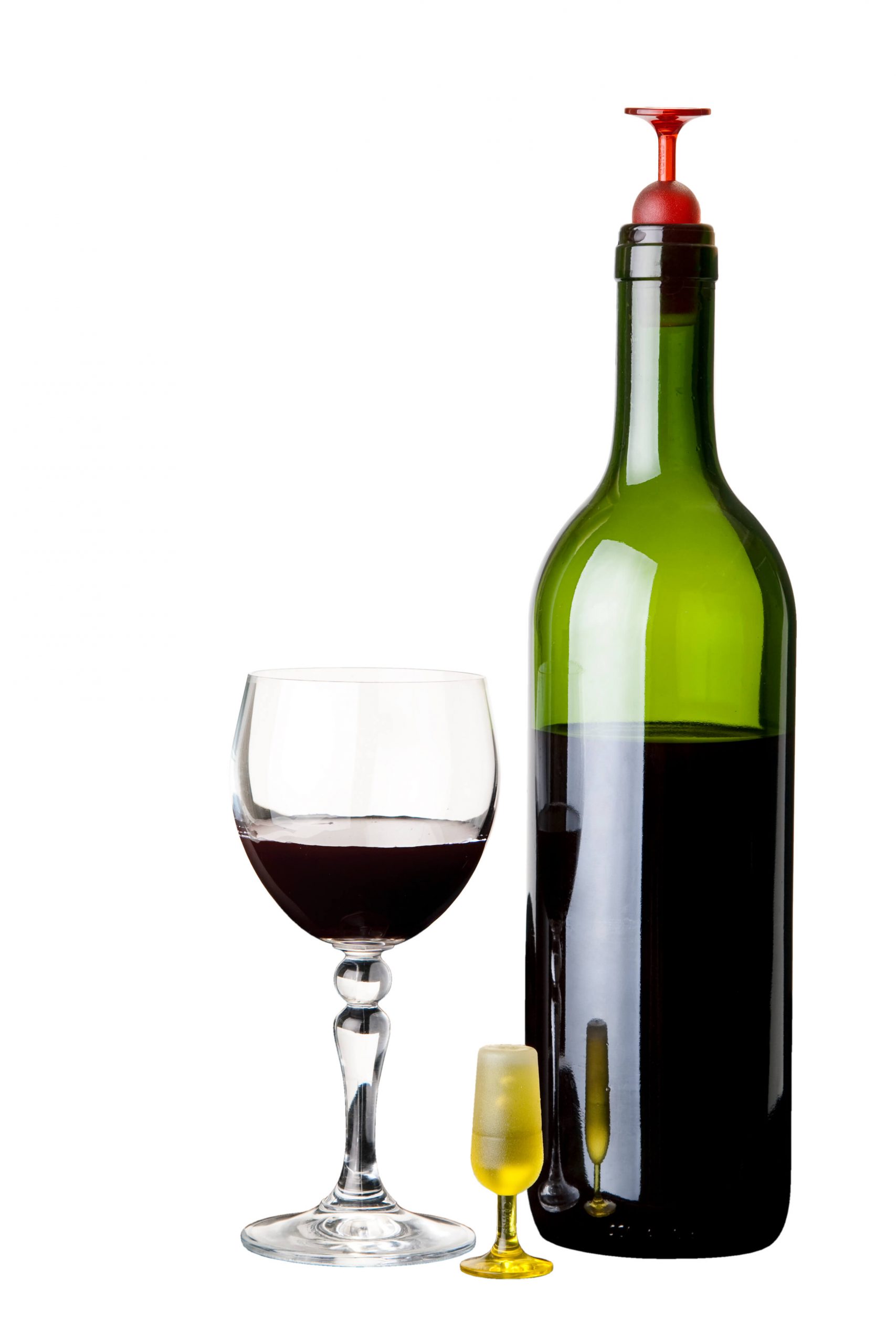 Декоративное изделие  бокалы пластиковые T-Vin , Красный/Желтый-3