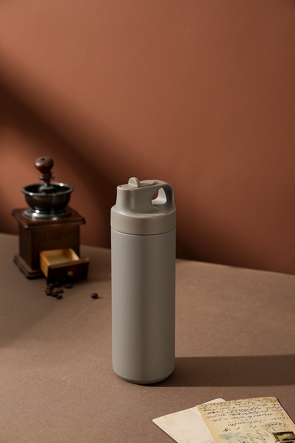 Термос Joggin (серый)-6