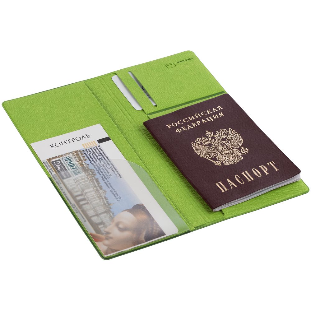Органайзер для путешествий Devon, зеленый-3