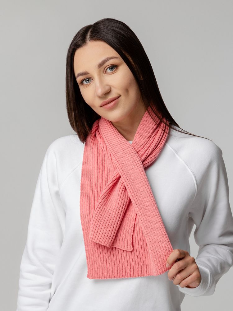 Шарф Yong, розовый-4