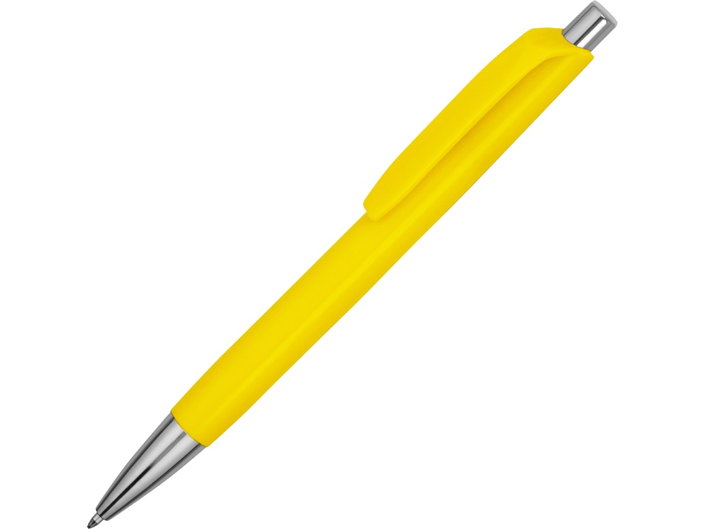 Ручка пластиковая шариковая Gage, желтый-0