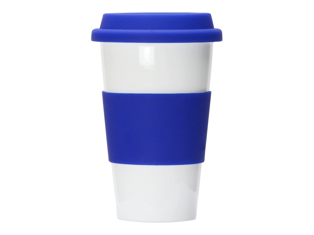 Фарфоровая кружка с двойными стенками Toronto, 300 мл, синий-2