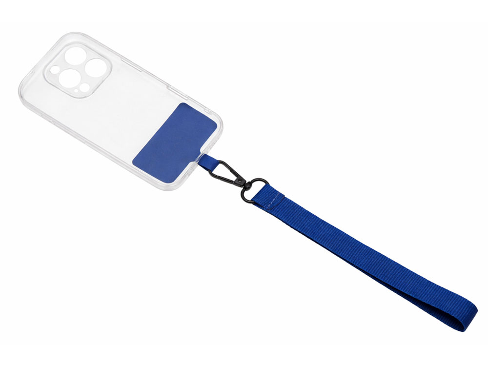 Ремешок на руку для телефона Рист, темно-синий-2
