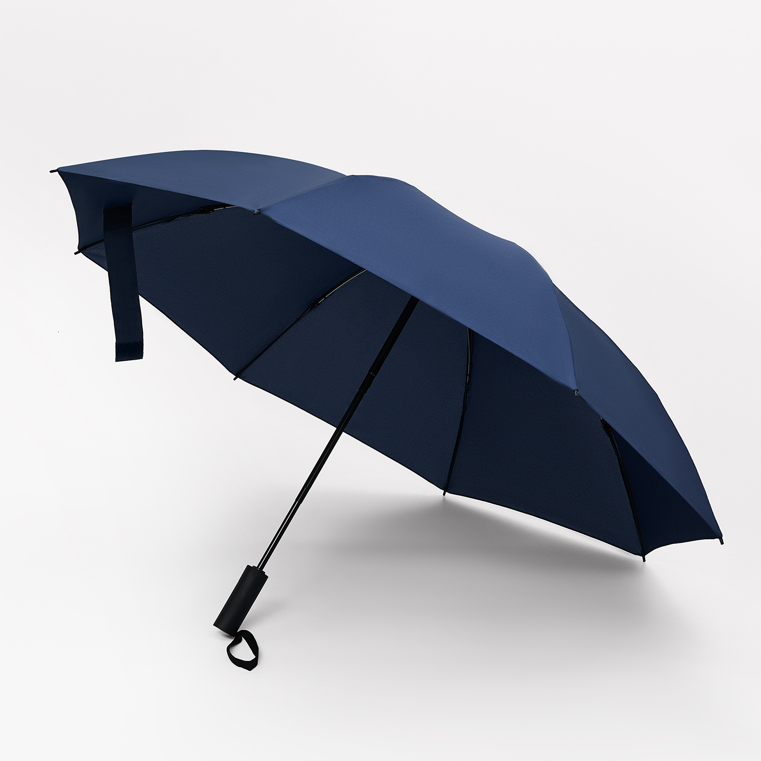 Зонт обратного сложения Олимп (Olymp), синий-11