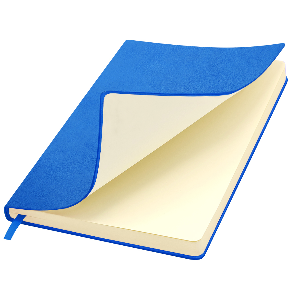 Ежедневник A5 недатированный Franco в мягком переплёте, Синий-0