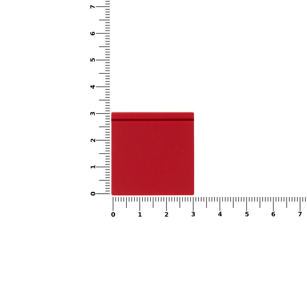 Лейбл из ПВХ Kare, красный-2