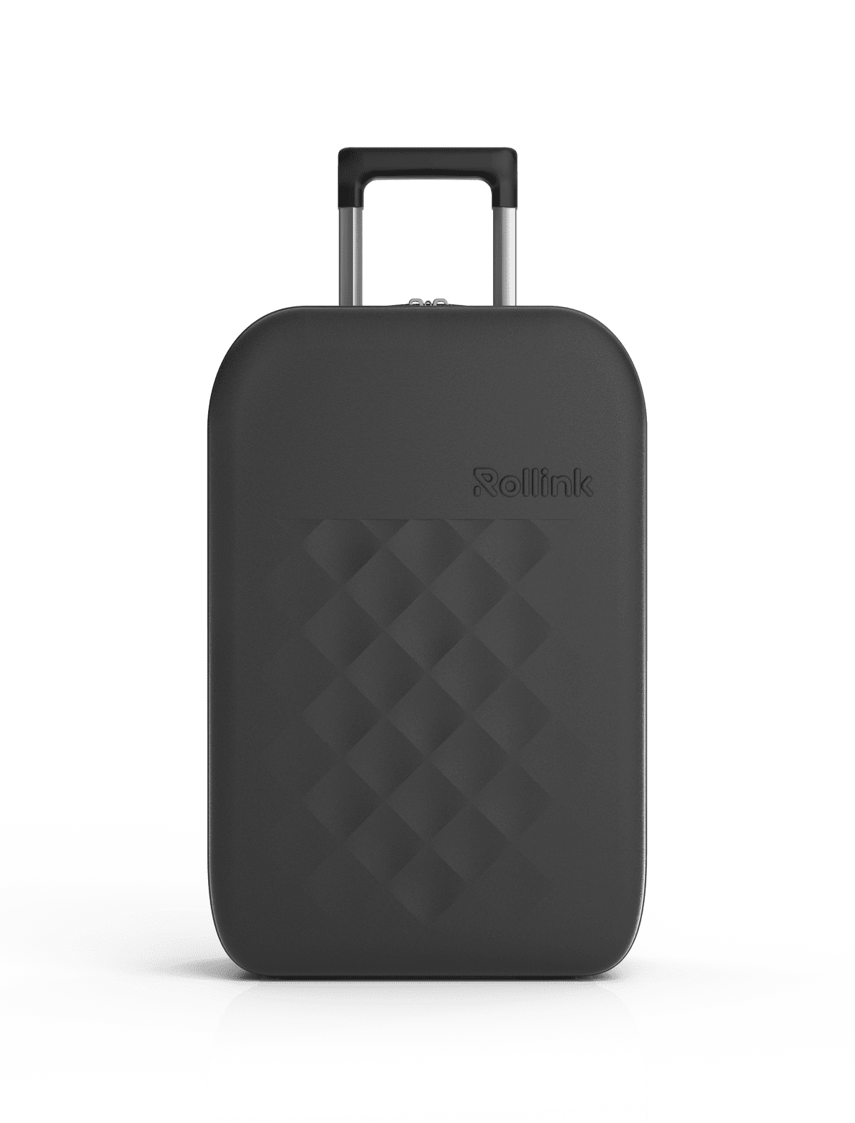 Чемодан складной Rollink Vega II 55x40x20 см, 2 колеса, черный-2