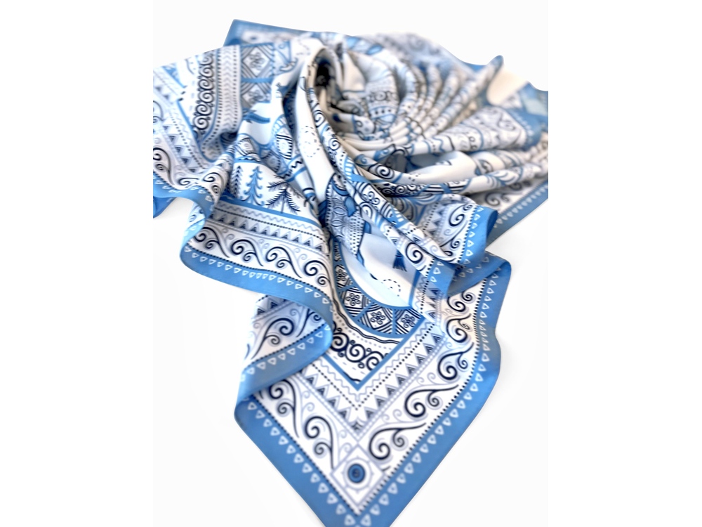 Платок Белое море. Мезень-2