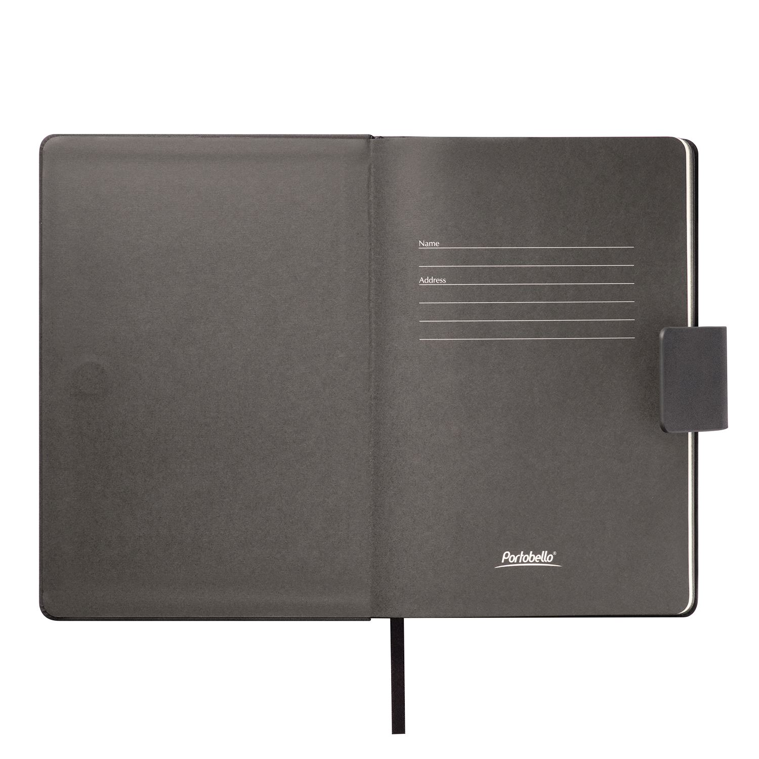 Ежедневник Риц (Ritz) недатированный, черный, твердая обложка-8