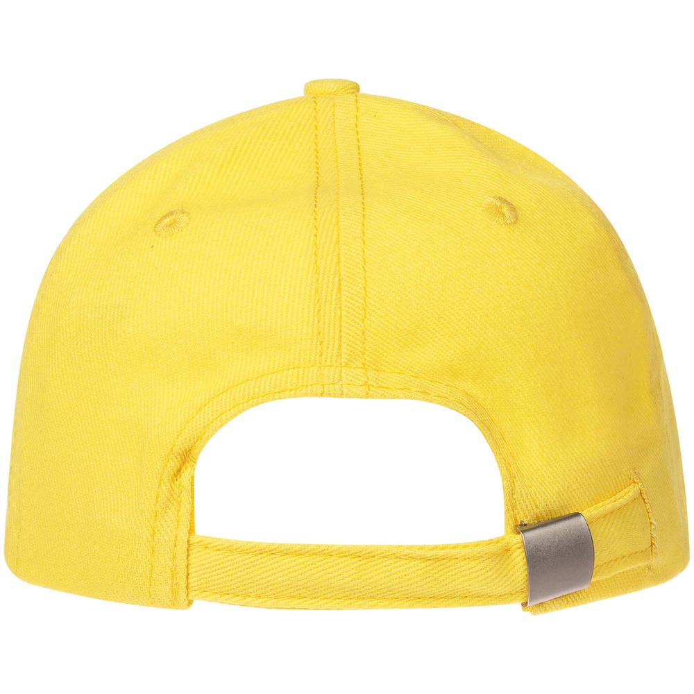 Бейсболка Spiker, желтая с белым-2