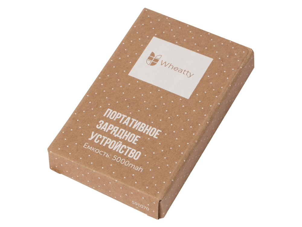 Портативное зарядное устройство Wheatty, 5000 mAh-9