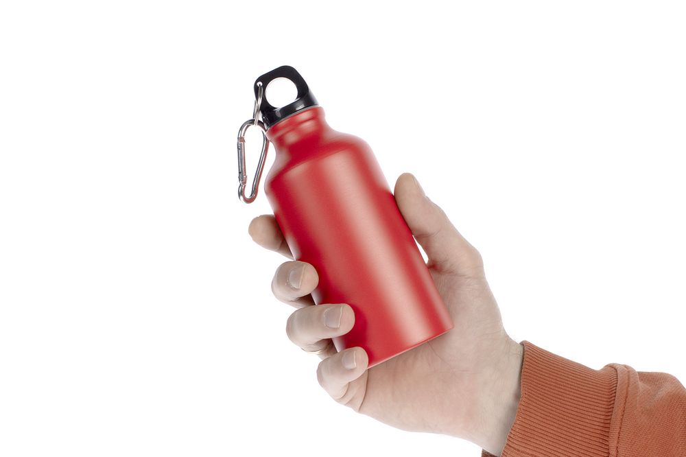 Бутылка для воды Funrun 400, красная-1