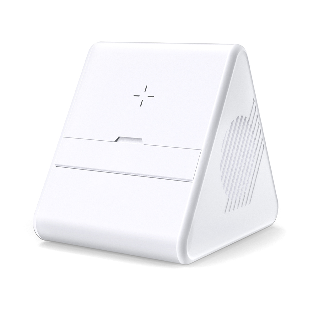 Колонка Dorn с беспроводной зарядкой, Белый-0