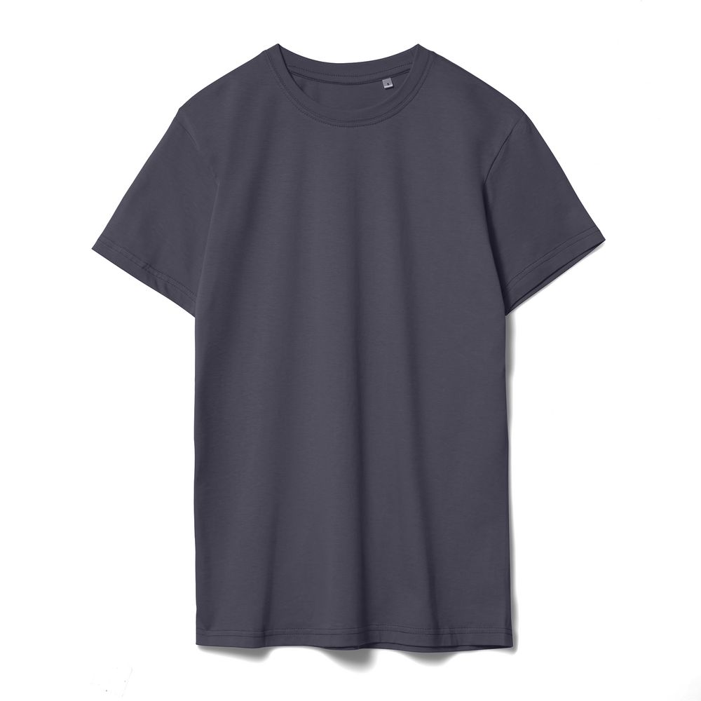 Футболка унисекс T-Bolka 160, темно-серая (графит)-0