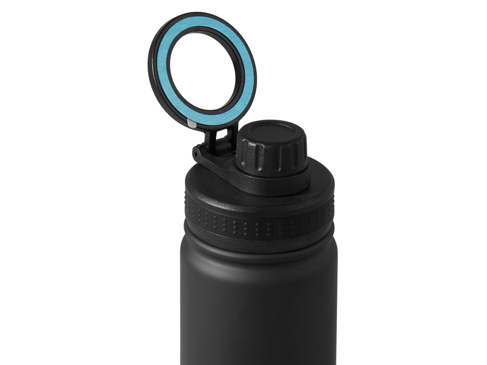 Вакуумная термобутылка с magsafe-держателем INSIDER, 600 мл, черный-6