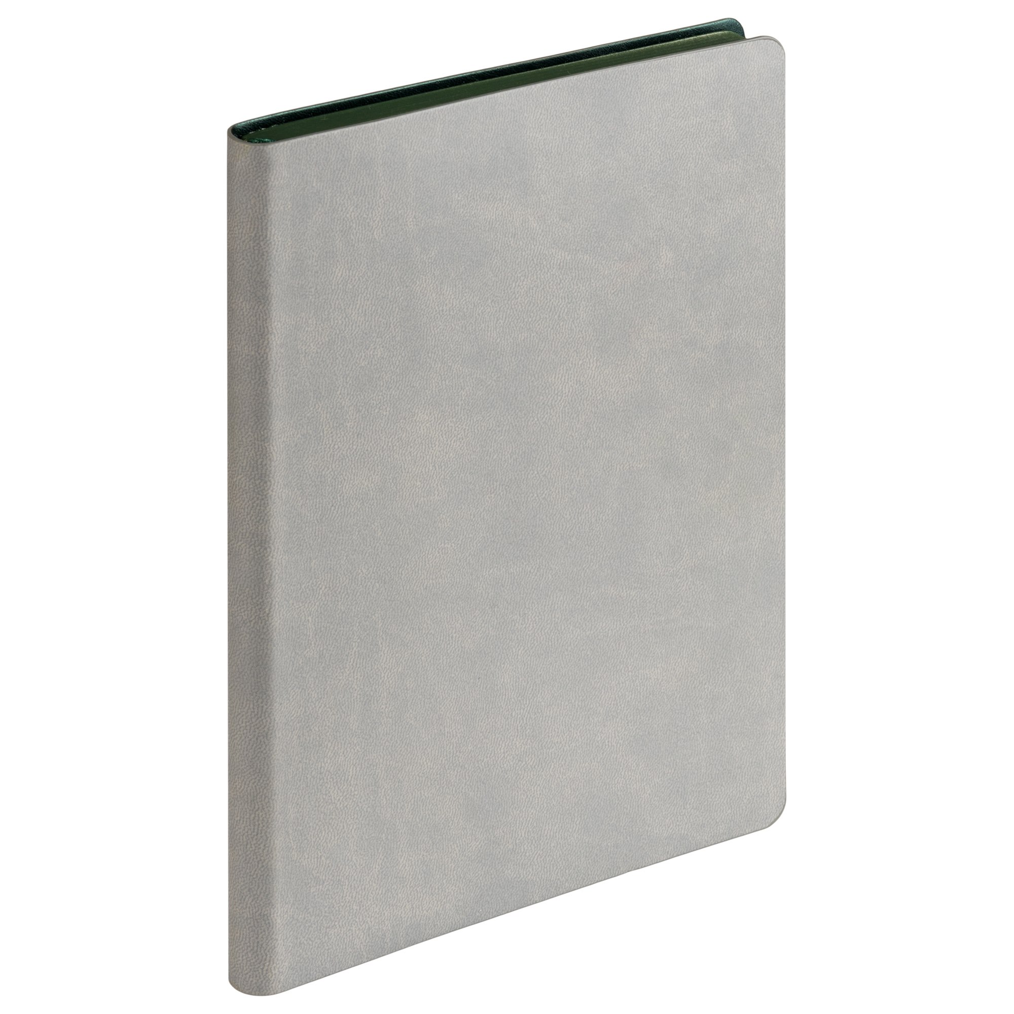 Ежедневник Латте (Latte NEW) недатированный, серый/зеленый-3