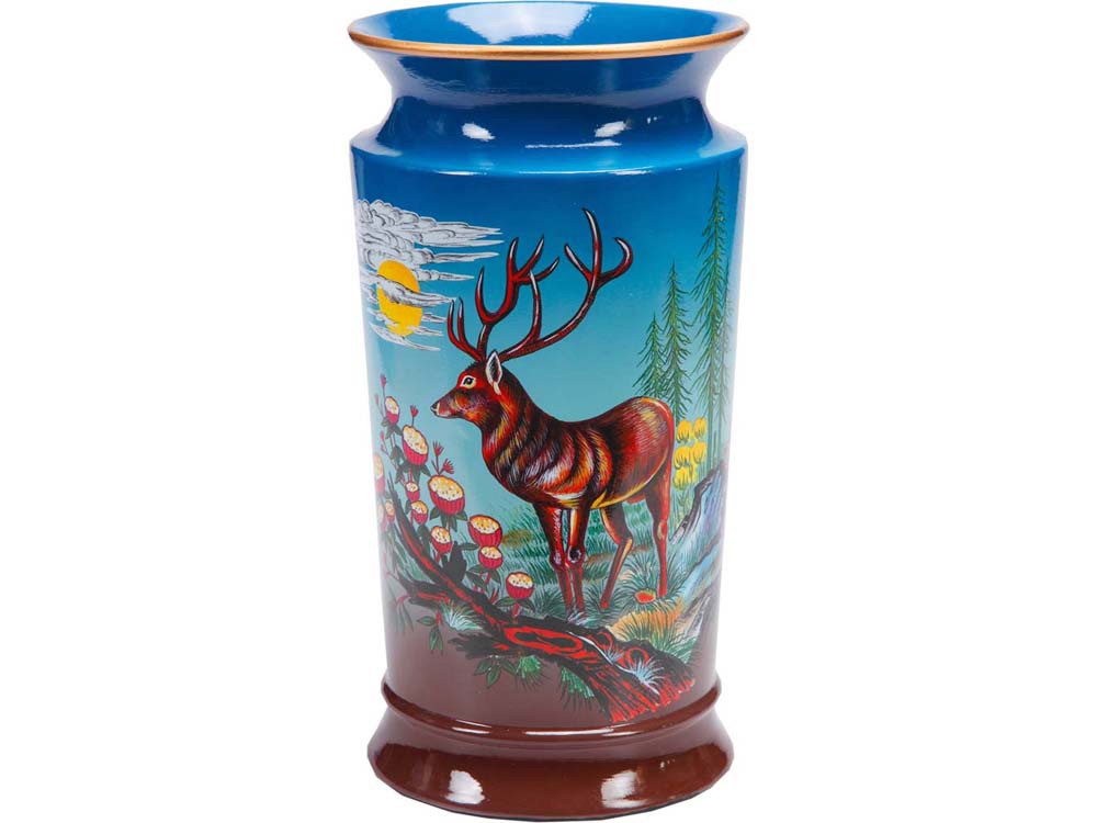 Ваза Охотничьи мотивы-0