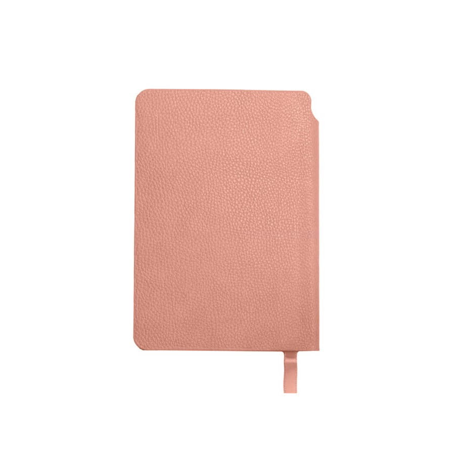 Ежедневник недатированный SALLY, A6, светло-розовый, кремовый блок в линейку, розовый-6