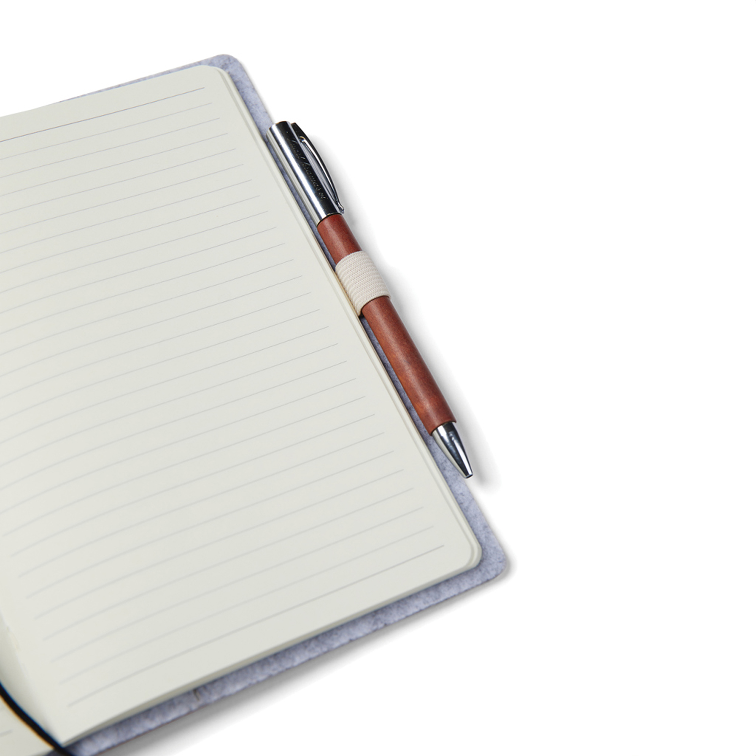 Блокнот VINGA Albon из переработанных фетра и бумаги GRS, А5-7