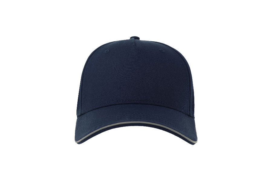 Бейсболка REFLECT-S со светоотражающими деталями, 5 клиньев,  металлическая застежка, темно-синий-5