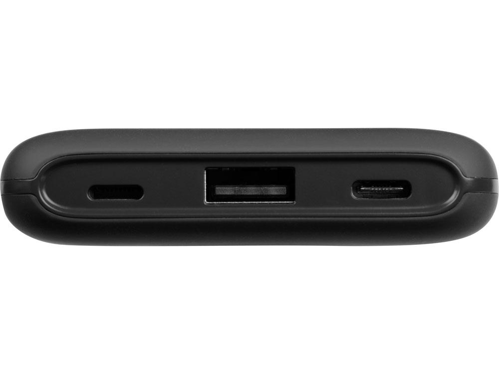 Внешний беспроводной аккумулятор с подсветкой лого Reserve X v.2, 8000 mAh, ярко-черный-5