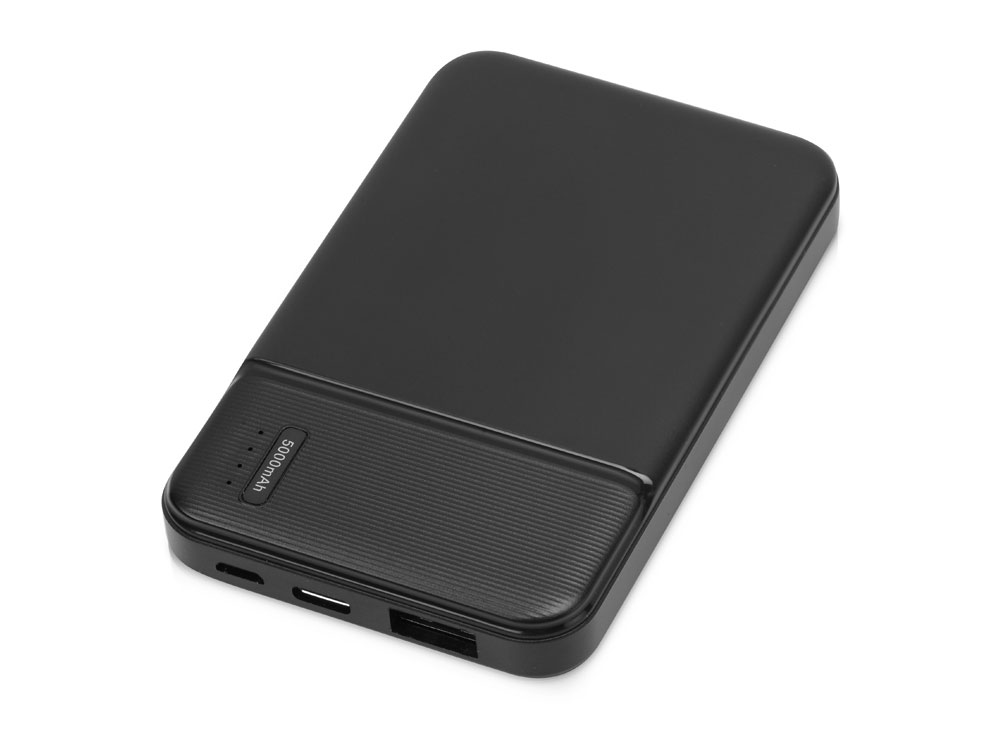 Внешний аккумулятор Evolt Mosaic, 5000 mAh, черный-0