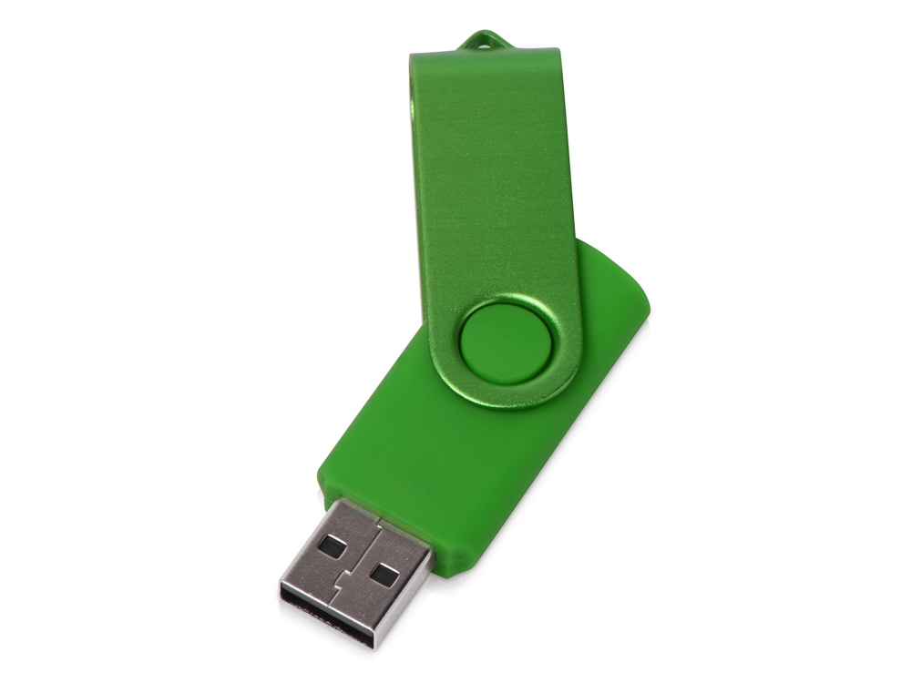Флеш-карта USB 2.0 8 Gb Квебек Solid, зеленый-1