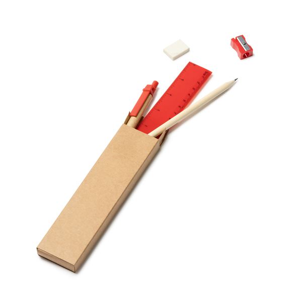 Набор LIZANA 5 предметов, Красный-1