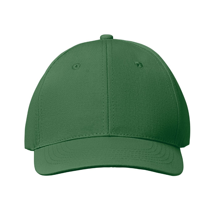 6 panels baseball cap, тёмно-зелёный-2