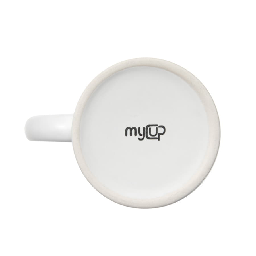 Кружка FUN 2, белый, черный-11