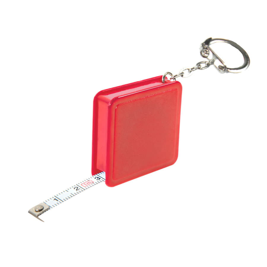 Брелок-рулетка (1 м), ярко-красный-1