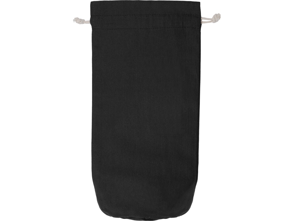 Хлопковая сумка для вина, черный-1